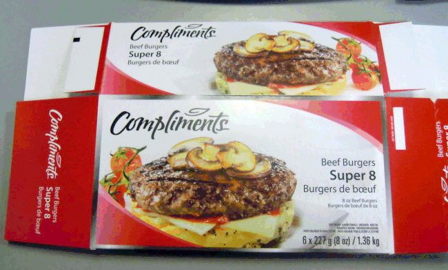 Health officials in southwestern Ontario say
laboratory tests have linked three cases of E. coli O157:H7 to
recalled Compliments brand Super 8 Beef Burgers.
