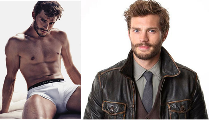 Former Calvin Klein underwear model Jamie Dornan plays Christian Grey.