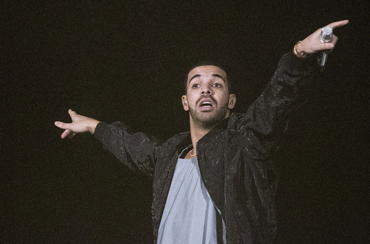 Drake performs at the Air Canada Centre in Toronto on Oct. 24, 2013.