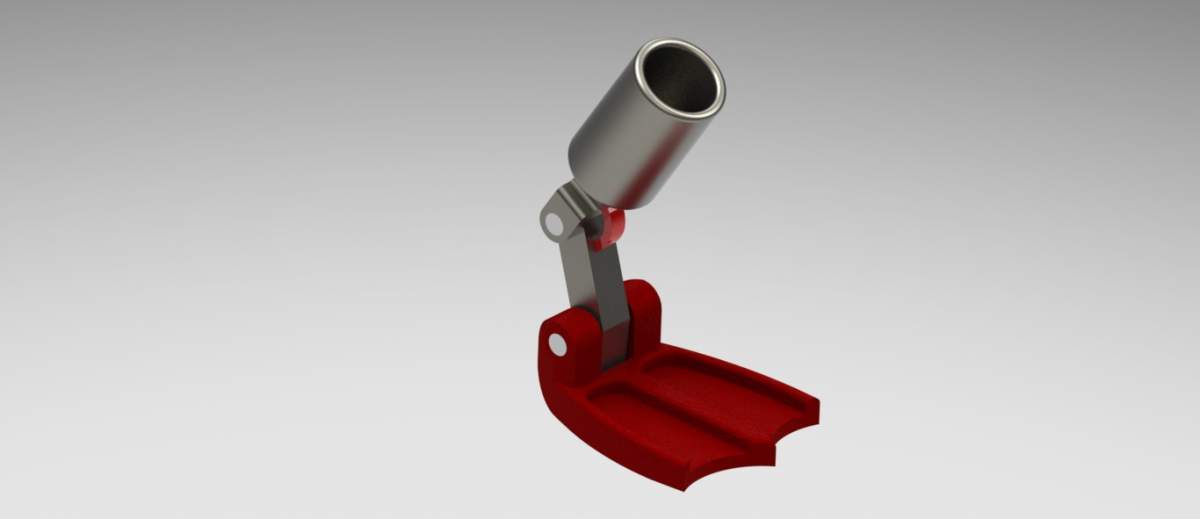 An example of the leg. Courtesy of 3 Pillar Designs.