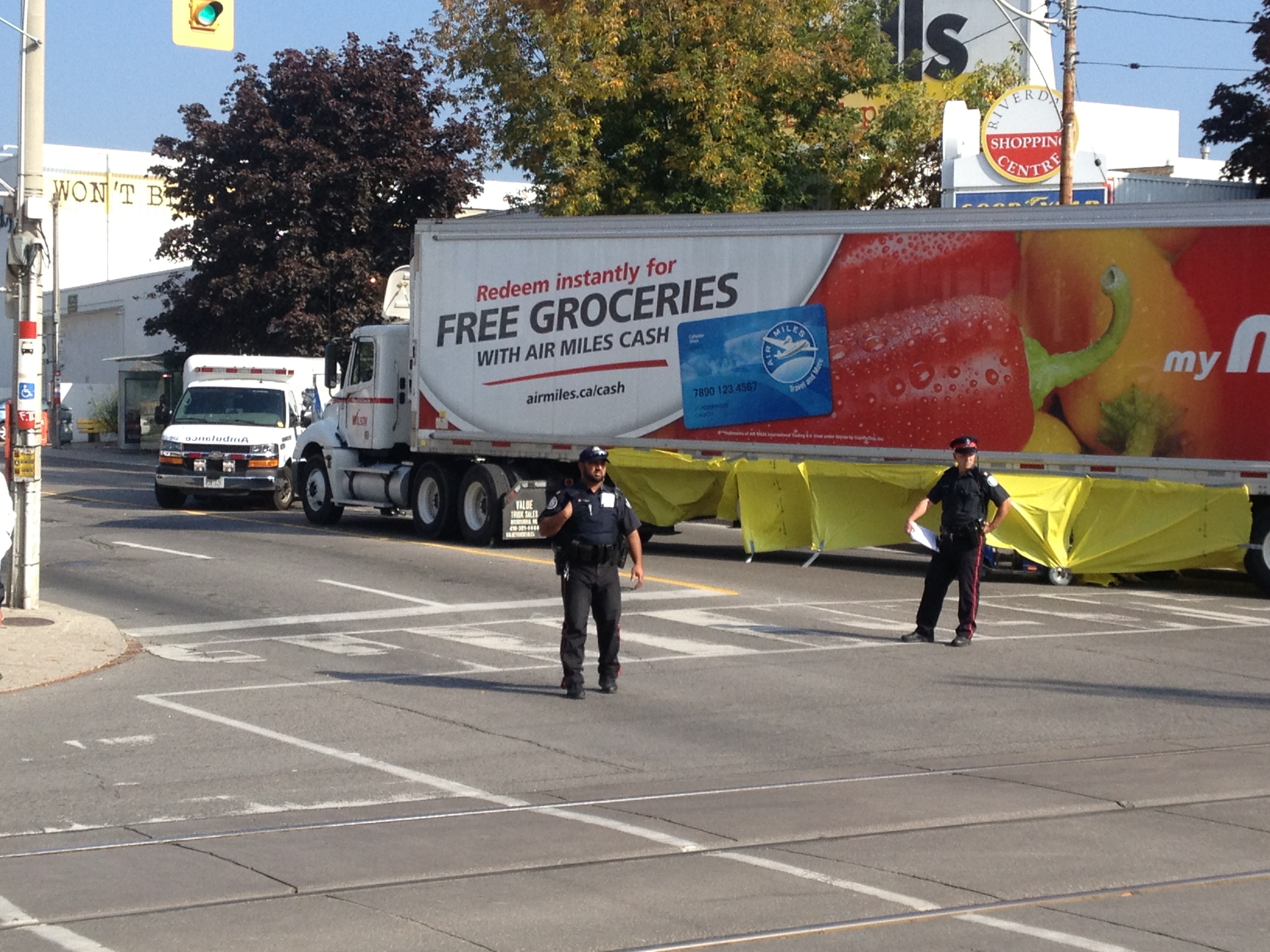 Woman on scooter killed after being hit by tractor trailer - Toronto ...