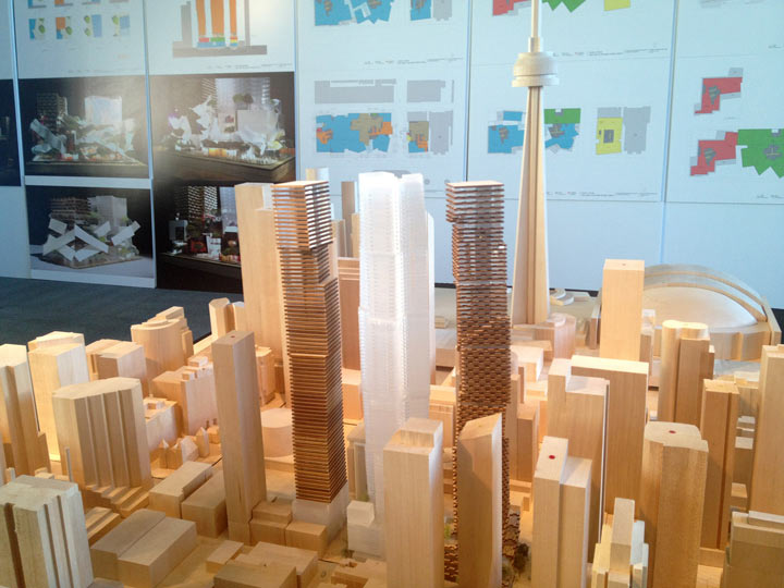A proposed condo project by David Mirvish and Frank Gehry