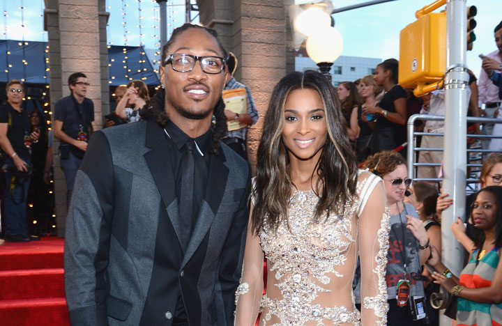 Future and Ciara, pictured in August 2013.