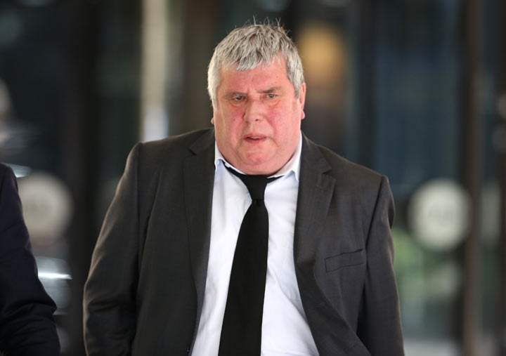 Greg Miskiw, former news editor at the News of the World, leaves Southwark Crown Court on June 5, 2013 in London, England.