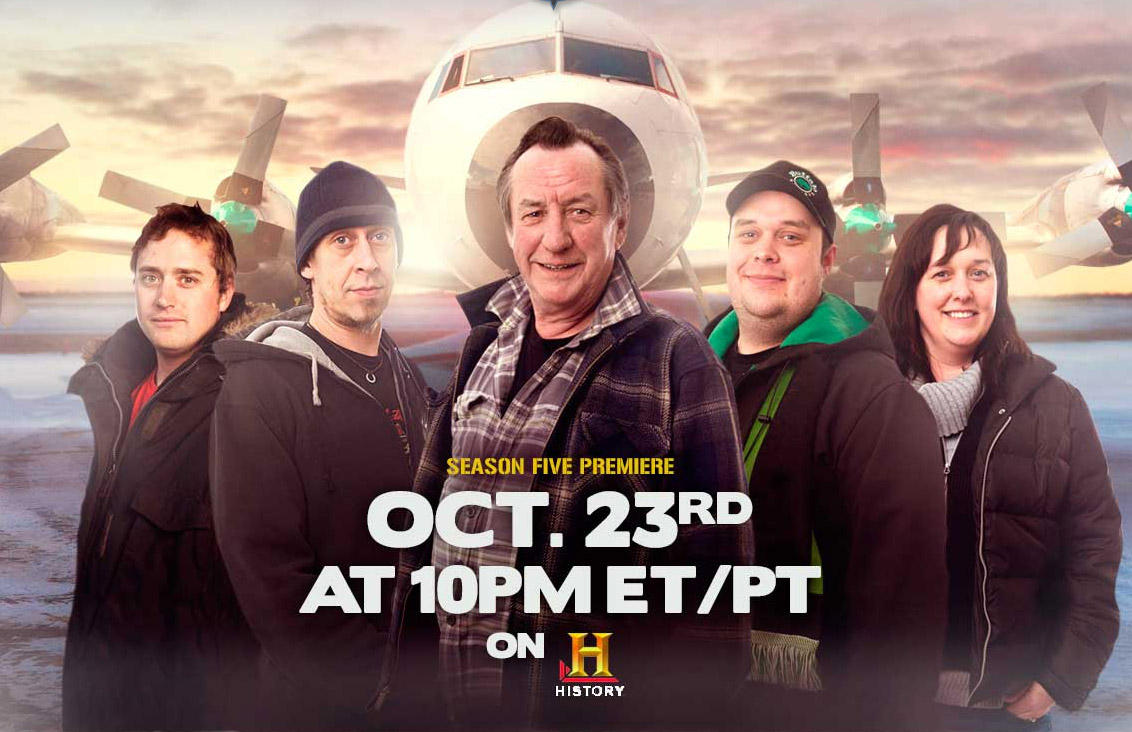 Season five premiere of "Ice Pilots," Oct. 23 at 10 p.m. ET on History.