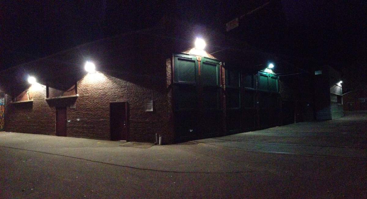 The Arts Barns, which used to be the city’s bus and trolley depot. Credit: Patricia Kozicka, Global News