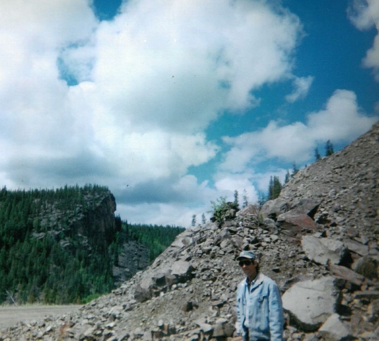 ‘Indian Head’ rock formation in Nazko B.C. falls down (Photos