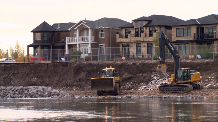 Flood damage seen in Calgary's Inglewood neighbourhood. October 11, 2013.
