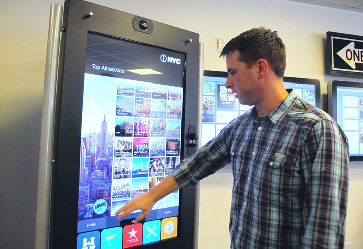 Interactive kiosk