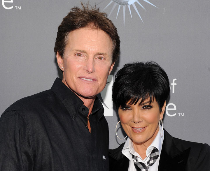 Bruce and Kris Jenner, pictured in 2011.