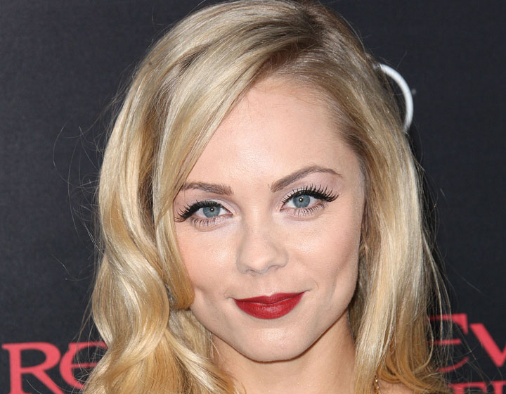 Laura Vandervoort, pictured in September 2012.