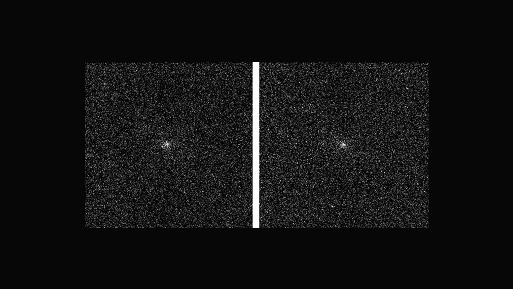 First images of Comet ISON taken from Mars. (NASA/JPL/University of Arizona).