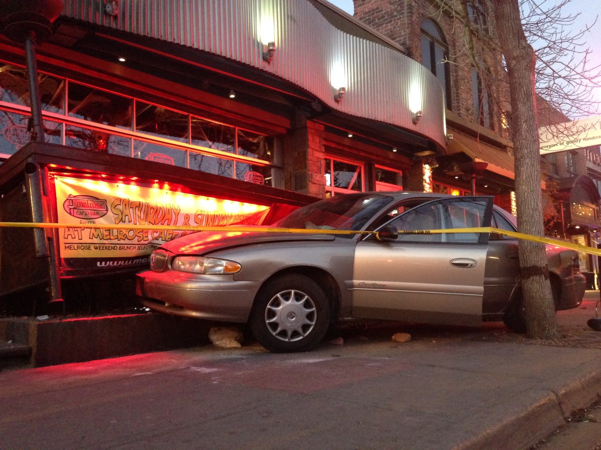 Car crashes into Melrose Café and Bar Calgary Globalnews.ca