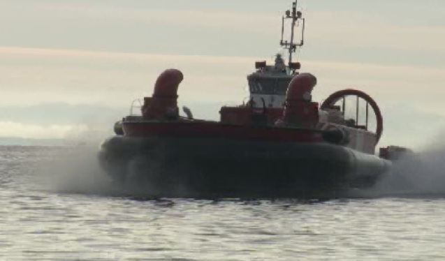 Crews searching for the missing canoeist.