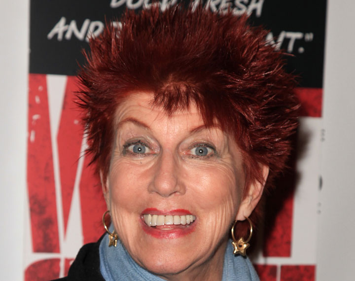 Marcia Wallace, pictured in December 2010.
