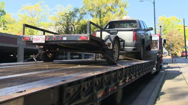 Environment Canada says Gregory Logan transported the tusks in hidden compartments under his truck and trailer. (Photo: Ray Bradshaw)
