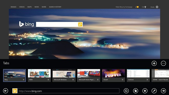 Windows 8.1 still features the dual worlds that Windows 8 created when it came out last October. It features a touch-enabled tile interface resembling what's found in tablet computers and there's the old desktop mode where the keyboard and mouse still reign.