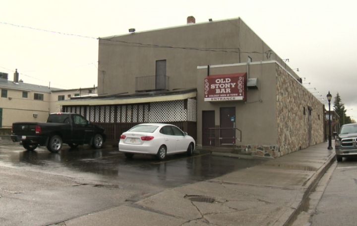 Old Stony Bar in Stony Plain.