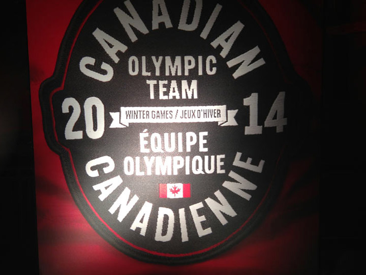 Canada’s official Sochi 2014 Olympic and Paralympic uniforms unveiled Oct. 30, 2013 by Hudson’s Bay Company (HBC) and the Canadian Olympic team. (Photo credit: Christina Stevens / Global News)