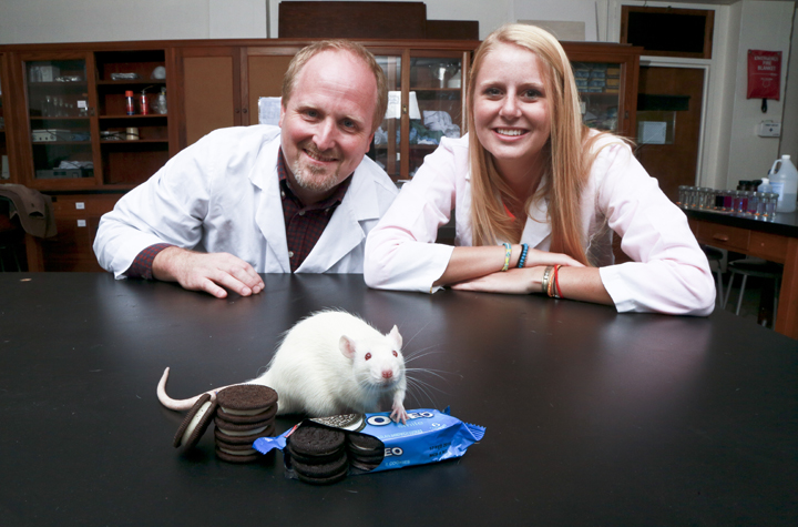 Lab rats may have the same appetite and eating habits as the average hungry consumer. In a new study, U.S. researchers say that the rodents prefer Oreos over rice cakes. 