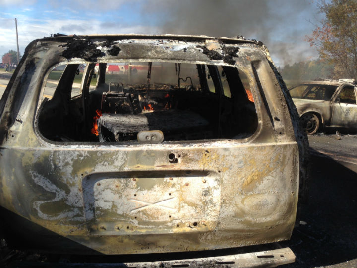 40 Arrested, Police Vehicles Burned As RCMP Clash With N.B. Shale Gas ...