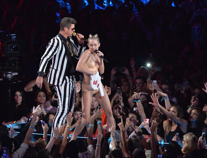 If you are planning on heading to a club to celebrate Halloween this year, you’re likely to see a whole lot of this. (Photo credit: Rick Diamond/Getty Images for MTV)