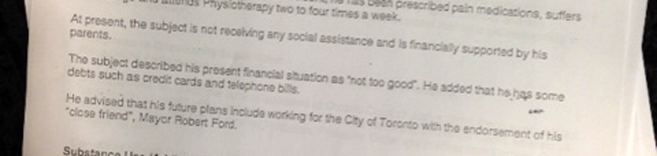 Sandro Lisi Rob Ford Toronto letter