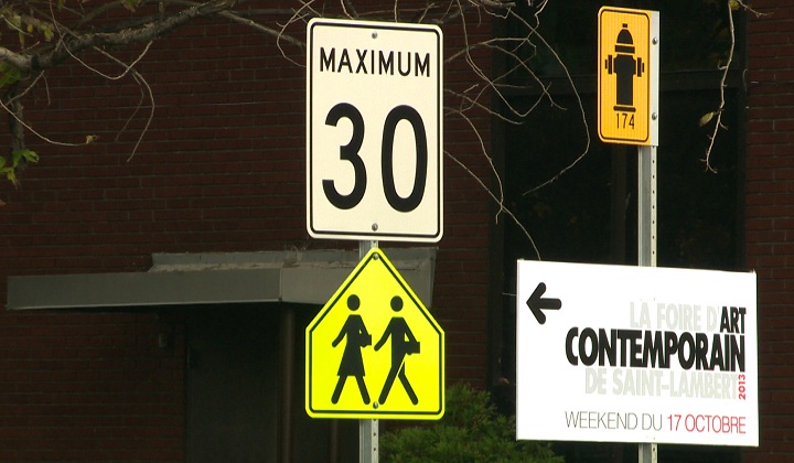 School zone signs