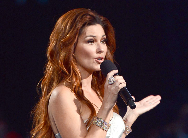 Shania Twain, pictured in May 2013.