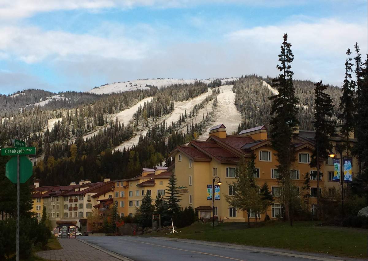 The event was taking place at Sun Peaks Resort in Kamloops.