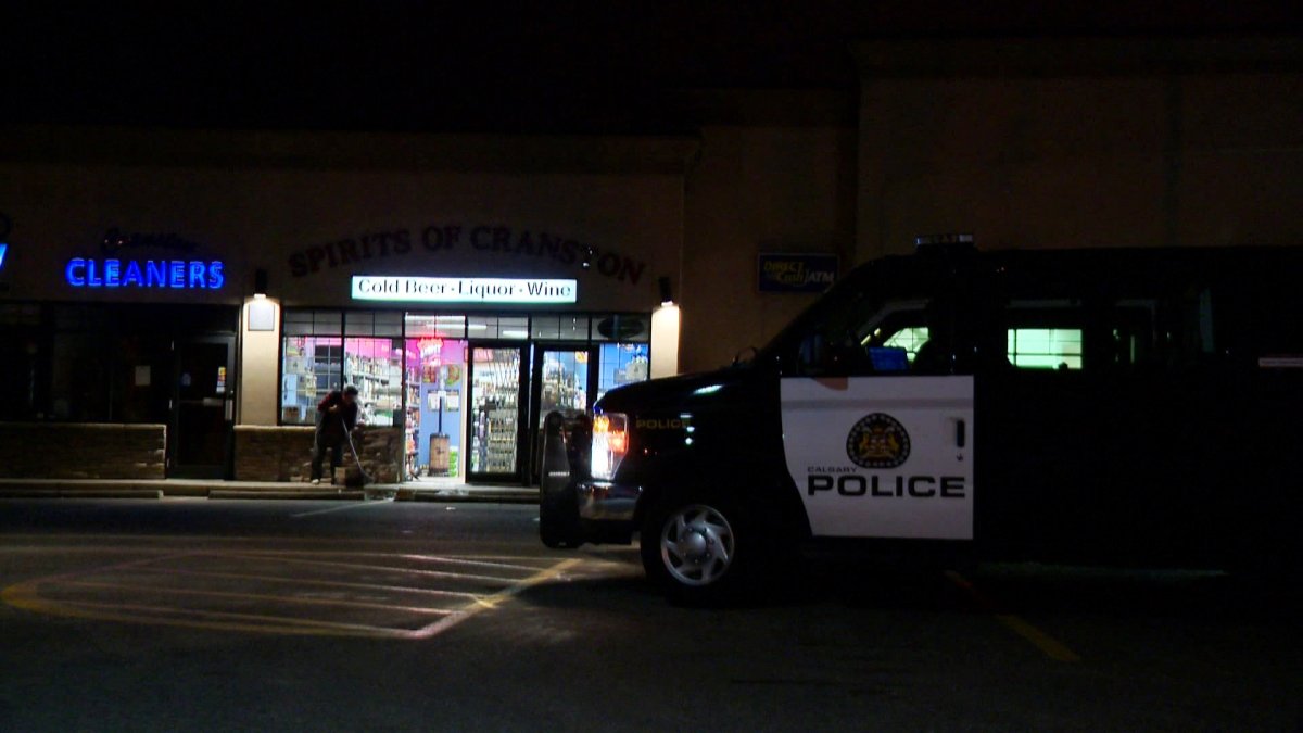 Suspects used a large pick-up truck to ram the front of a liquor store in Cranston.