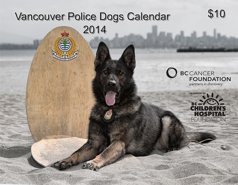 New Vancouver Police Dog calendar goes on sale BC Globalnews.ca