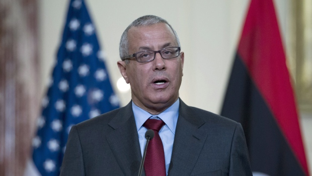 FILE PHOTO -- Libya's Prime Minister Ali Zidan was kidnapped from his home by armed rebels. 