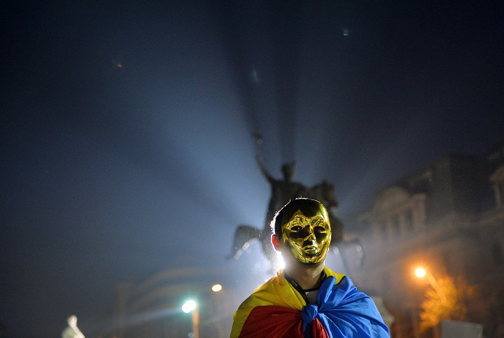 Romania protest