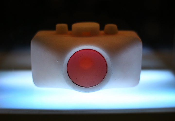 An edible fully working camera made from sugar. (Peter Macdiarmid/Getty Images)