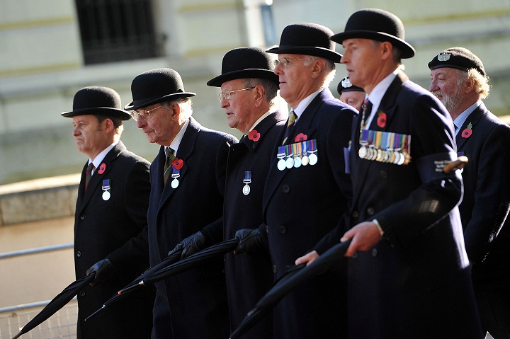 bowler hats remembrance sunday