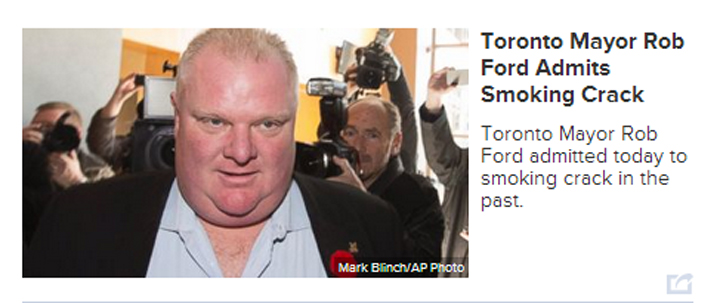 Screenshot of ABC’s homepage.