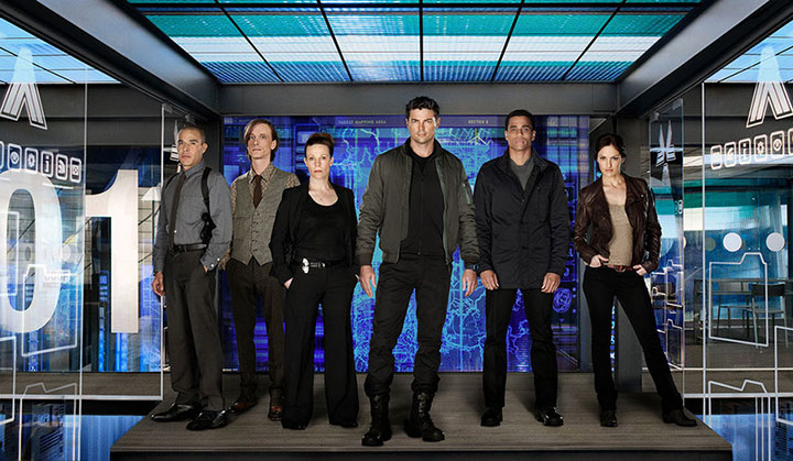 The cast of 'Almost Human,' which airs Mondays on Global.