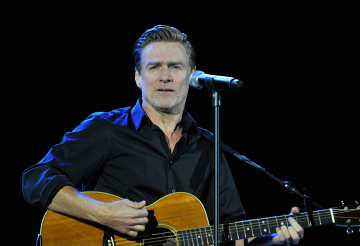  Bryan Adams performs onstage during 'A Concert For Killing Cancer' at Hammersmith Apollo on January 13, 2011 in London, England.  