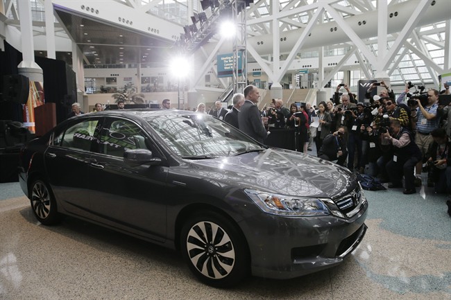 A 2014 Honda Accord.  