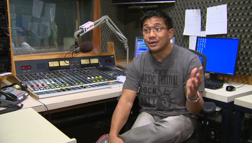 "Good Morning Philippines" radio host Chester Pangan answers calls, everyday, from people wanting to do their part. He said it reaffirms, just how resilient the Filipino community is.