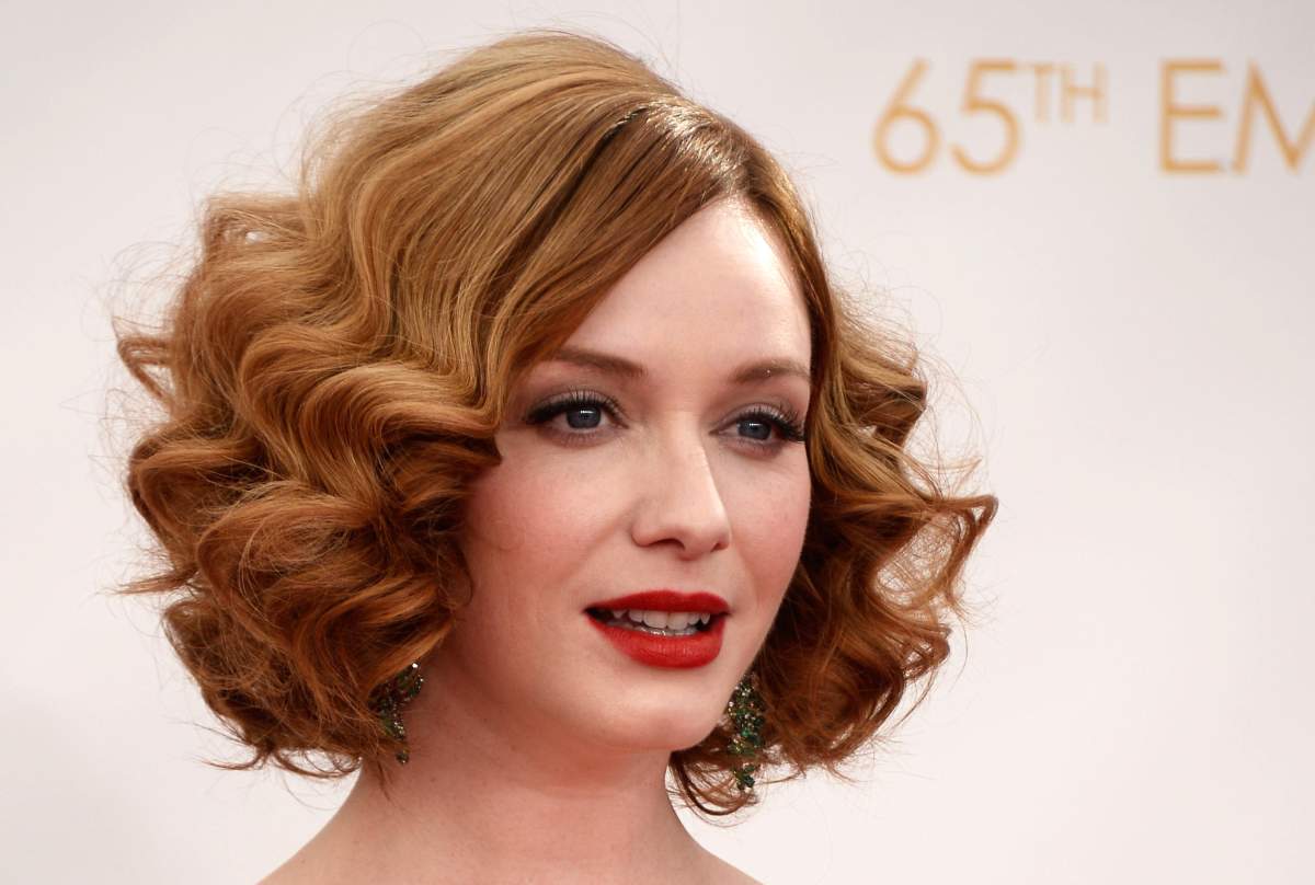 Actress Christina Hendricks arrives at the 65th Annual Primetime Emmy Awards held at Nokia Theatre L.A. Live on September 22, 2013 in Los Angeles, California.