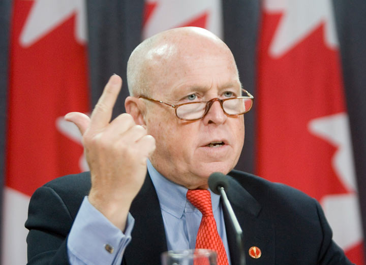 A spokesperson for the Senate administration confirmed to Global News Senator Kenny said Thursday he was withdrawing from the caucus pending the outcome of the senate investigation.(CP PHOTO/Tom Hanson).