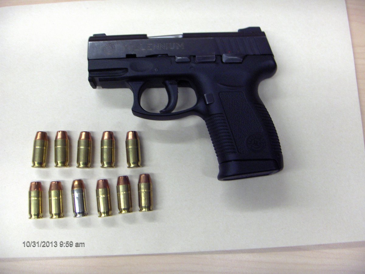 On October 30, 2013, a man was travelling with a loaded semi-automatic handgun concealed in his vehicle. CBSA officers arrested him and turned him over to the CBSA’s Criminal Investigations Section.