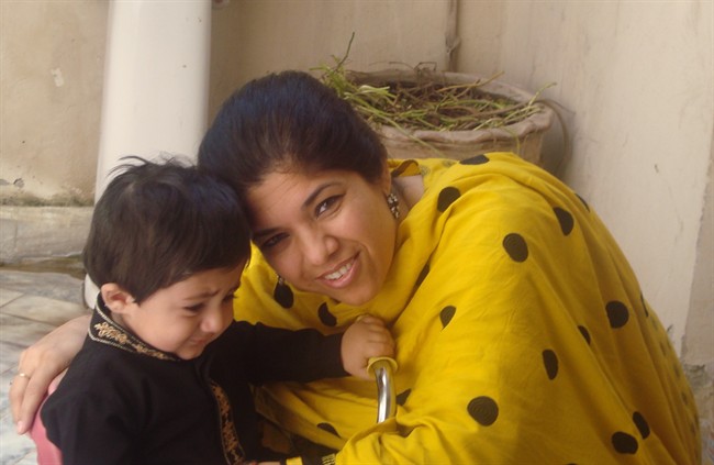 Waheeda Afridi feels only anger and frustration over a bureaucracy that she says has abandoned her and her adopted son overseas.