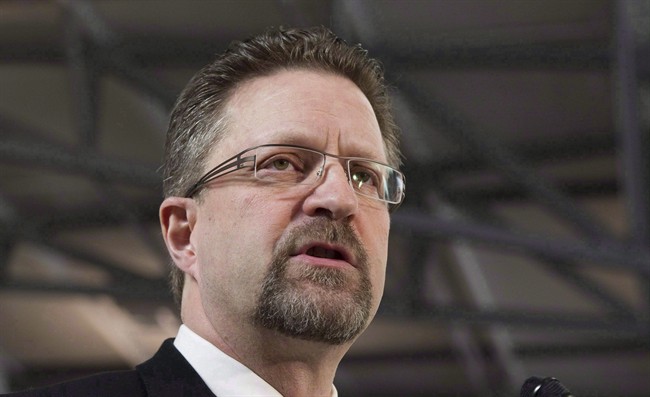 Chuck Strahl is pictured in Ottawa on February 3, 2011. THE CANADIAN PRESS/Adrian Wyld.