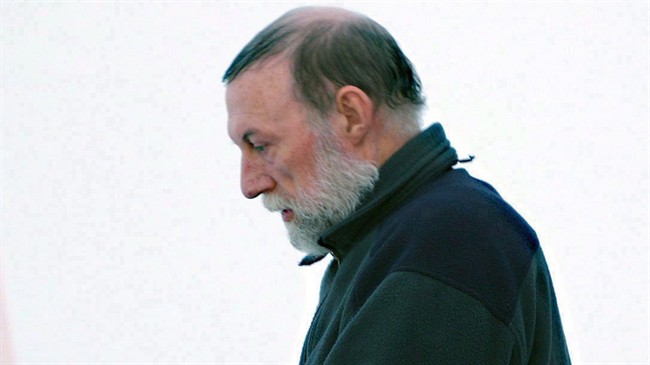 Eric Dejaeger leaves an Iqaluit courtroom Jan. 20, 2011. THE CANADIAN PRESS/Chris Windeyer.