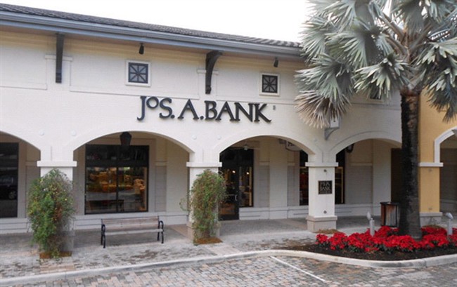 A JoS. A. Bank store is pictured in Miami, Florida. 