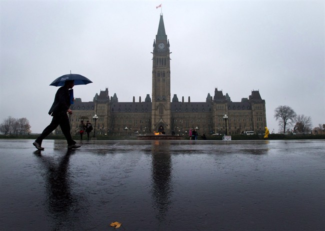 Parliament Hill in Ottawa is pictured October 31, 2013. 