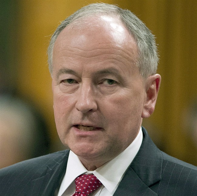 National Defence Minister Rob Nicholson, on November 18, 2013 in Ottawa. 